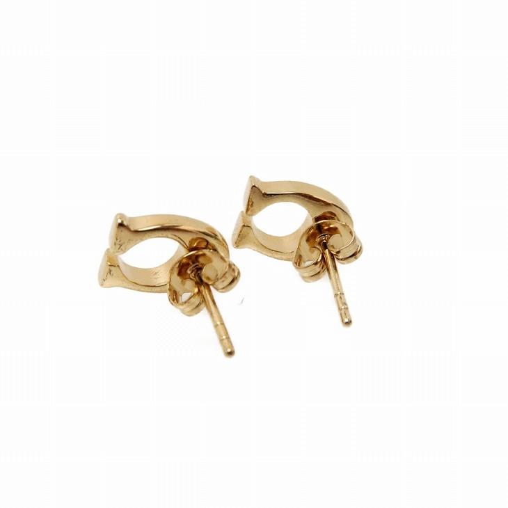 【並行輸入品】コーチ COACH ピアス ラインストーン ビジュー スタッズ 29824-GLD アウトレットの画像