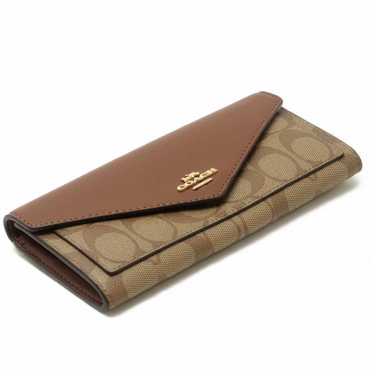 定価から3０ オフ コーチ Coach 財布 レディース 長財布 レザー ロゴ シグネチャー 3034ime74 代引き手数料無料 Skylanceronline Com