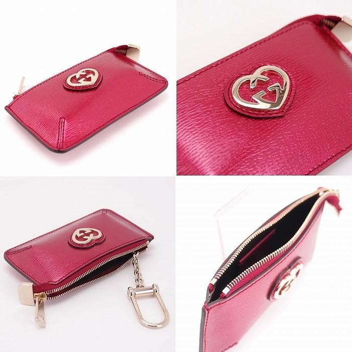 グッチ キーケース GUCCI コインケース ポーチ GG ハート
