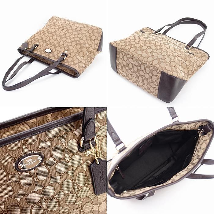 コーチ バッグ COACH トートバッグ レディース ショルダーバッグ シグネチャー ラグジュアリー 36185IMC7C｜zeitakuya｜03