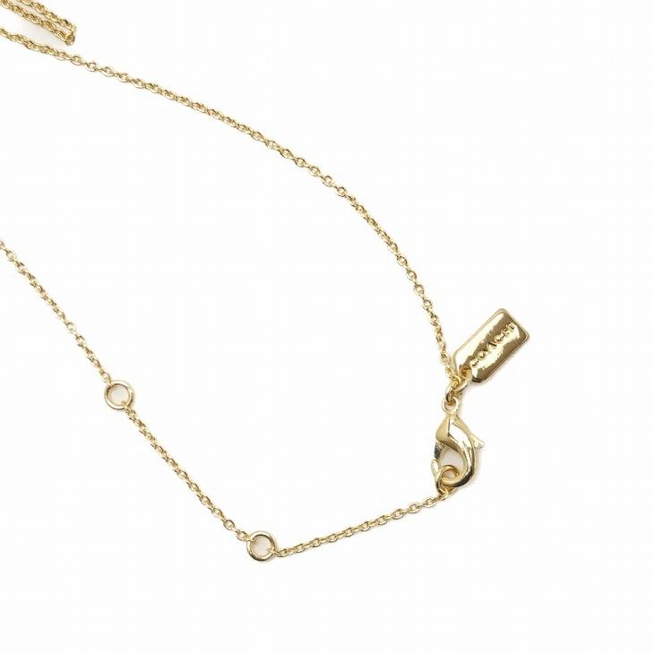 【並行輸入品】コーチ COACH ネックレス チェーン ペンダント オープンサークル 54514RDGD アウトレットの画像