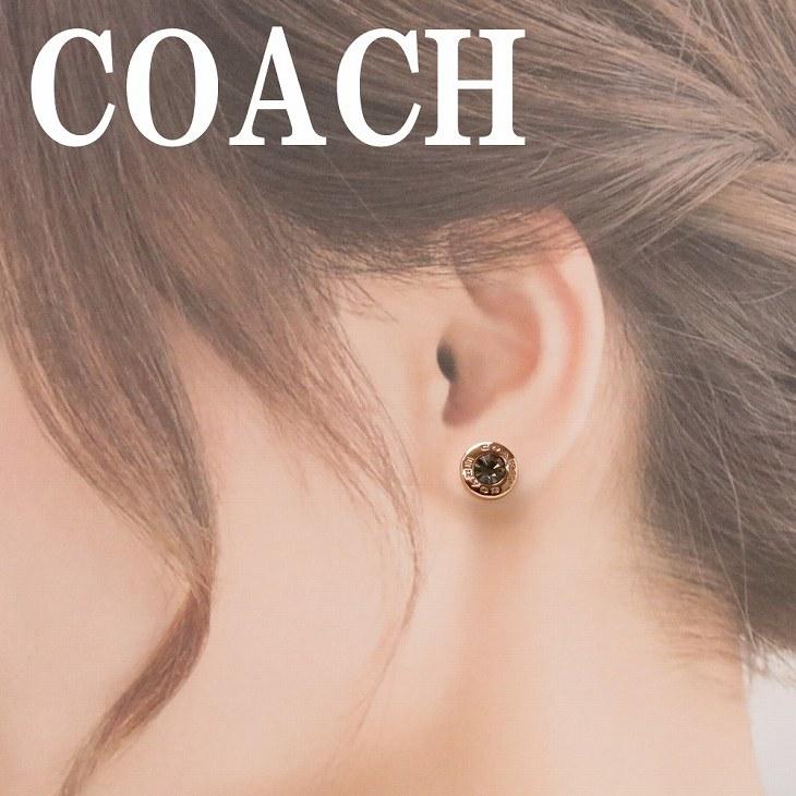 COACH 【並行輸入品】コーチ ピアス ラインストーン 一粒