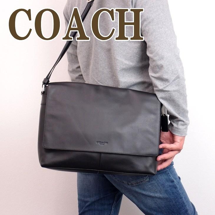 即納 最大半額 メンズ バッグ コーチ ショルダーバッグ blk レザー 斜めがけ ショルダーバッグ メンズ バッグ Coach コーチ 正規アウトレット バッグ Maisercher Lu