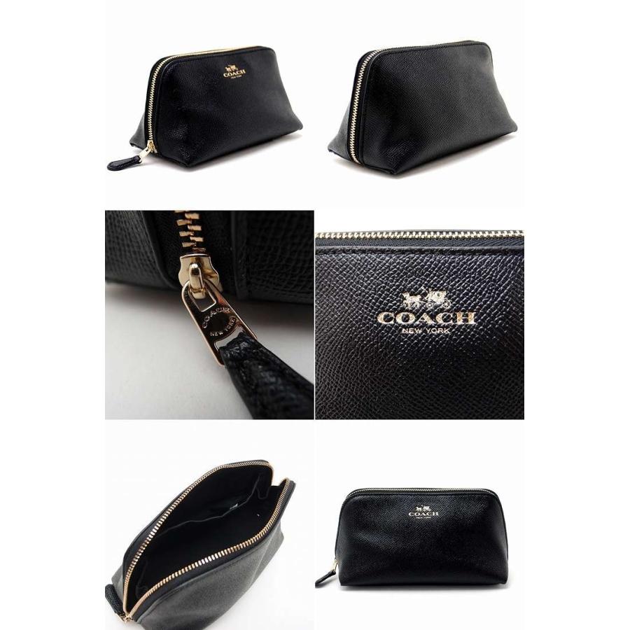 ✨美品✨COACH オールドコーチ　ポーチ　レザー　ブラック　コスメポーチ オールドコーチ ☆レザー ポーチ コスメポーチ クラッチ