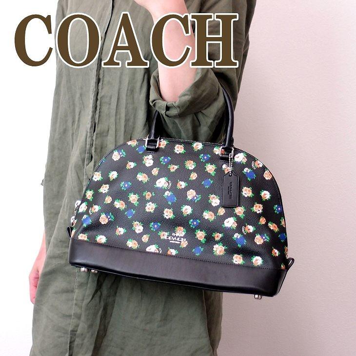 コーチ COACH バッグ ショルダーバッグ レディース お花柄 フローラル 2way 斜めがけ トートバッグ シグネチャー レザー ハンドバッグ 57924SVM2｜zeitakuya