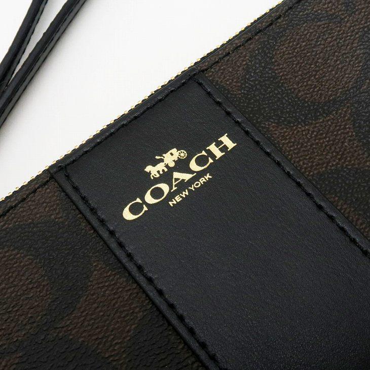 コーチ COACH 財布 レディース ポーチ ハンドポーチ リストレット クラッチ ハンドバッグ カードケース 小物入れ おしゃれ 小さめ 化粧 ブラック 黒 ピンク 5803｜zeitakuya｜16