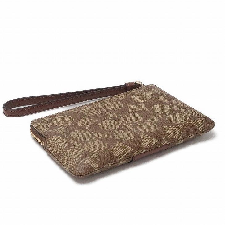 コーチ COACH ポーチ ハンドポーチ リストレット クラッチ 財布 ハンドバッグ レディース シグネチャー 58035IME74 【ネコポス】 ブランド 人気 COACH（コーチ） 【並行輸入品】コーチ ポーチ ハンドポーチ リスト