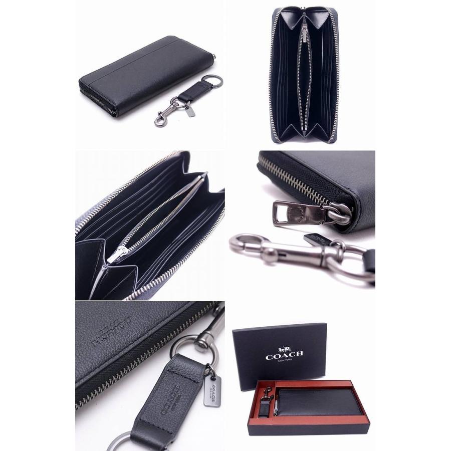 COACH コーチ　長財布&キーホルダーセット COACH コーチ 財布 メンズ 長財布 キーリング キーホルダー 2点