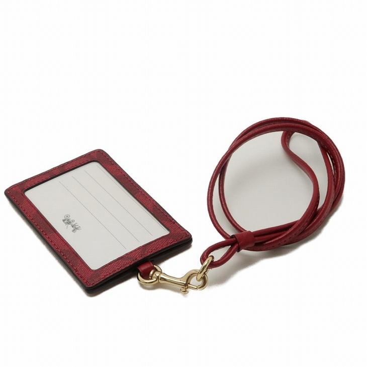 コーチ COACH カードケース ネックストラップ IDケース パスケース 定期入れ 63274IMF8Q  ネコポス