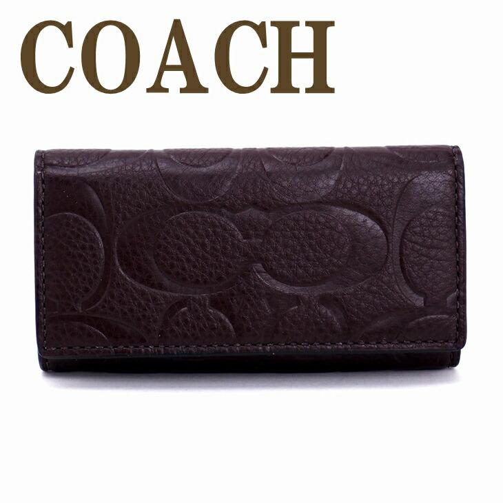 高級感 コーチ 新作 アウトレット 正規 キーケース メンズ コーチ メンズ ネコポス mah シグネチャー レザー キーリング キーケース Coach 財布 帽子 ファッション小物 Voyage Rrss Us