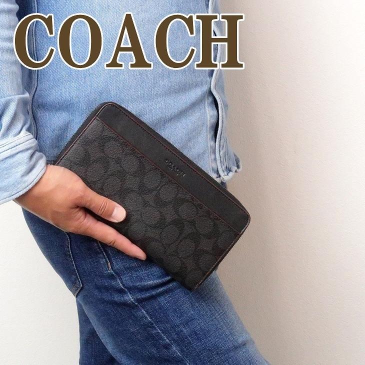 コーチ 財布 Coach メンズ 長財布 パスポートケース レザー製 n3a n3a 贅沢屋 通販 Yahoo ショッピング