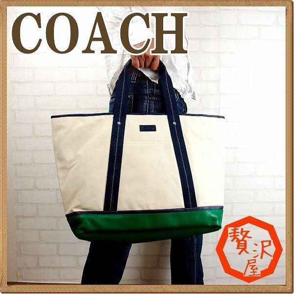 季節のおすすめ商品 バッグ Coach コーチ 正規品 アウトレット バッグ Coach コーチ メンズ 702 シグネチャー トートバッグ バッグ Devonvalehotel Co Za