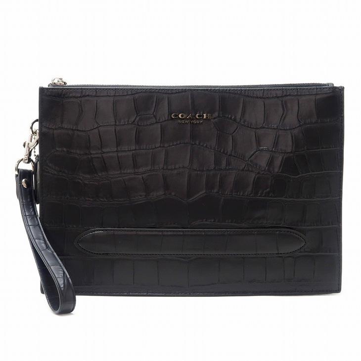 【並行輸入品】コーチ COACH バッグ セカンドバッグ クラッチバッグ ポーチ セカンドポーチ ブラック黒 73151QBBKの画像