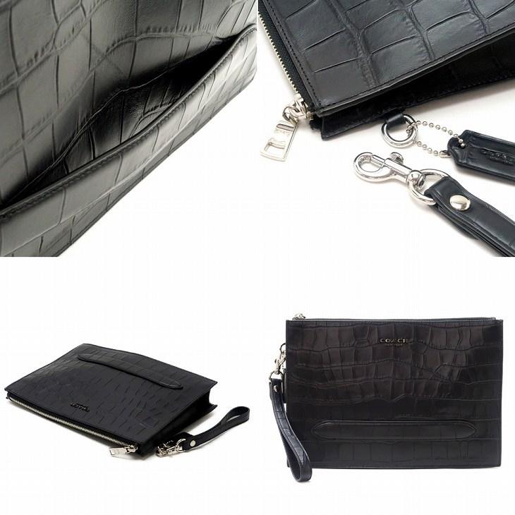 【並行輸入品】コーチ COACH バッグ セカンドバッグ クラッチバッグ ポーチ セカンドポーチ ブラック黒 73151QBBKの画像