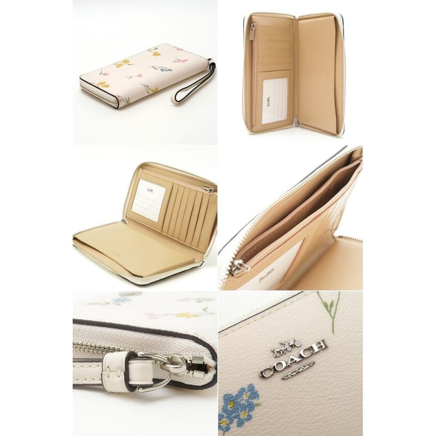 COACH コーチ 財布 レディース 長財布 花柄 ラウンドファスナー COACH コーチ 財布 レディース 長財布 花柄 ラウンドファスナー