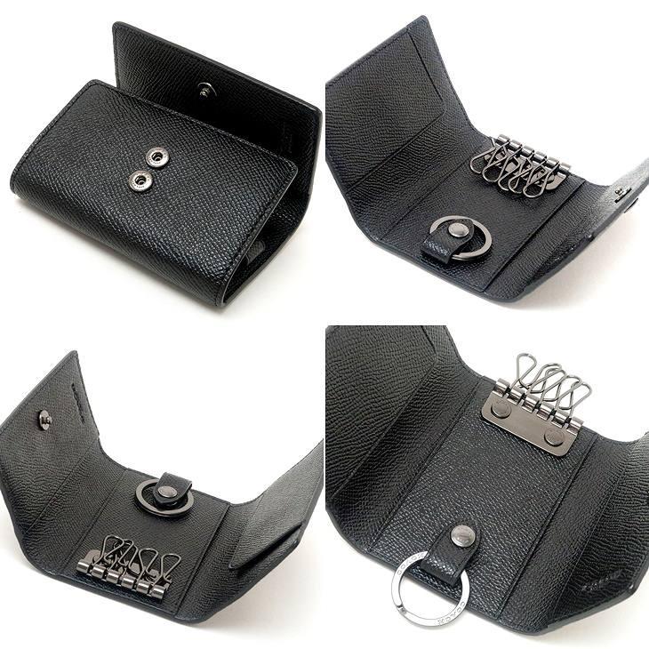 コーチ COACH メンズ キーケース キーリング 5連 ブラック黒 73992QBBK 【ネコポス】 ブランド 人気 COACH（コーチ） 【並行輸入品】コーチ メンズ キーケース キーリング