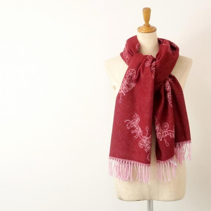 一番人気物 Coach コーチ マフラー c0x 男女兼用 メンズ 馬車 ホースキャリッジ 大判 カシミヤ混 ストール レディース マフラー Www Proquemchile Com