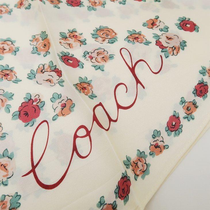 Coach ★コーチ★大判シルクスカーフ★パッチワーク柄新品未使用 COACH 【並行輸入品】コーチ スカーフ レディース シルク