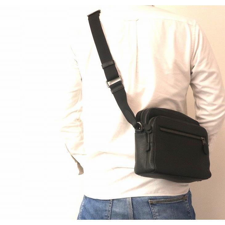 コーチ Coach バッグ メンズ ショルダーバッグ 斜めがけ 本革 レザー ブラック 黒 qbbk qbbk 贅沢屋 通販 Yahoo ショッピング
