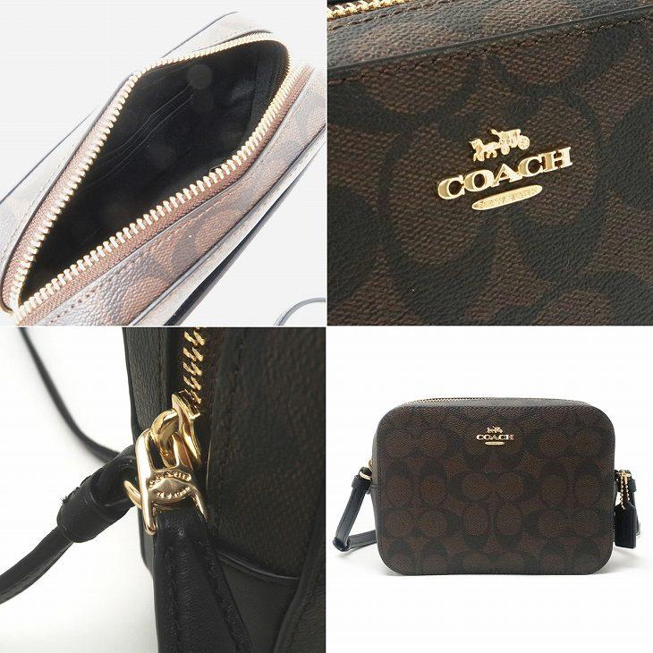 Coach ラウンドショルダーバッグ 肩掛け シグネチャー エルゴ COACH コーチ バッグ レディース ショルダーバッグ 斜めがけ