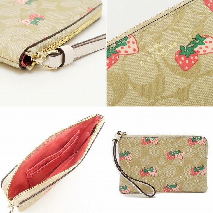 COACH コーチ ポーチ ハンドポーチ リストレット クラッチ 財布 COACH コーチ ポーチ ハンドポーチ リストレット クラッチ 財布