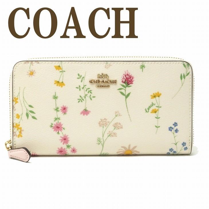 COACH コーチ 財布 レディース 長財布 花柄 ラウンドファスナー COACH コーチ 財布 レディース 長財布 花柄 ラウンドファスナー