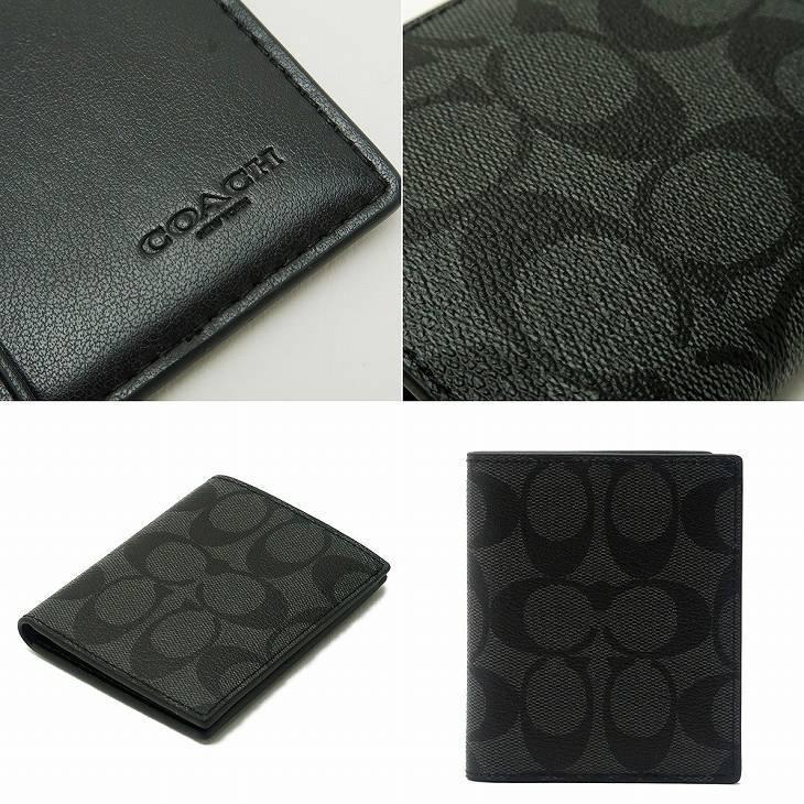 COACH 【並行輸入品】コーチ 財布 メンズ 二つ折り財布 カード