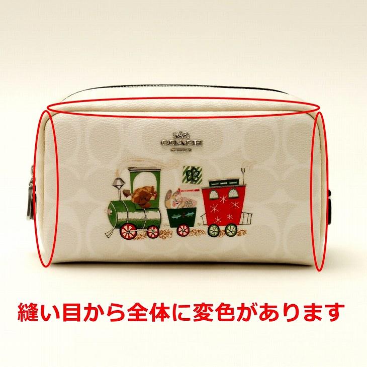 【新品同様】 COACH ポーチ マルチケース ハンドストラップ 限定コラボ品 COACH（コーチ） 【並行輸入品】 訳あり ポーチ コスメポーチ ミラー