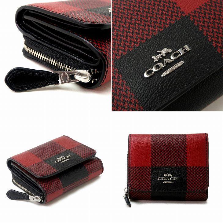 COACH（コーチ） 【並行輸入品】コーチ 財布 三つ折り 折財布 ミニ