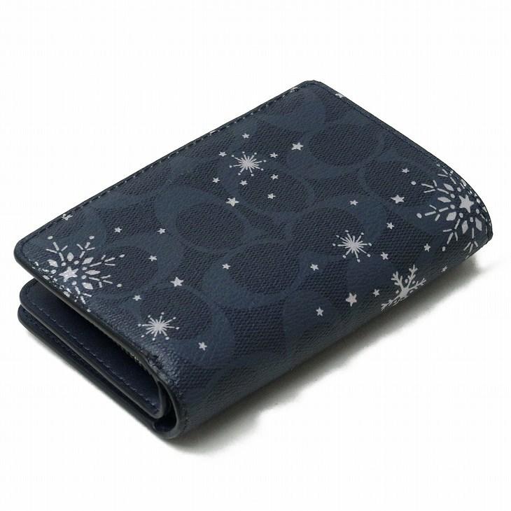コーチスノーフレーク二つ折り財布 COACH 【並行輸入品】コーチ 財布 レディース 二つ折り財布 雪