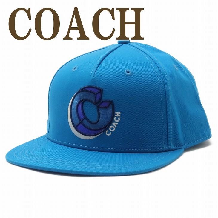 コーチ COACH メンズ 帽子 ベースボールキャップ ハット つば付 ロゴ C2451TEA｜zeitakuya