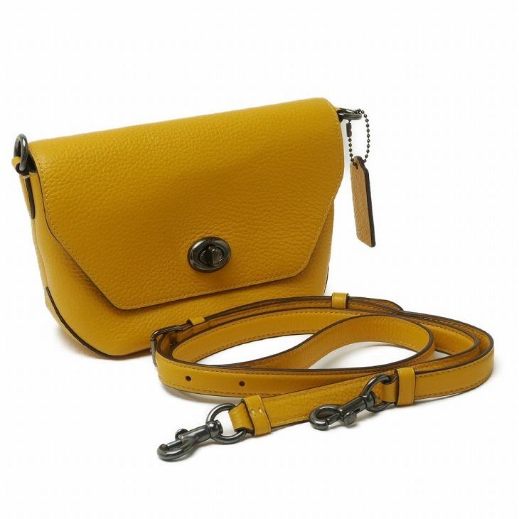 coach ワンショルダーバッグ シグネチャー ターンロック ブラウン ブルー 美品 コーチ シグネチャー ショルダーバッグ ターンロック