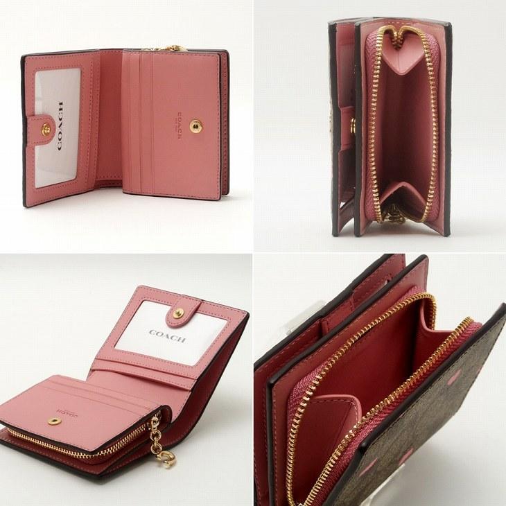 COACH 【並行輸入品】コーチ 財布 レディース 二つ折り財布 花柄