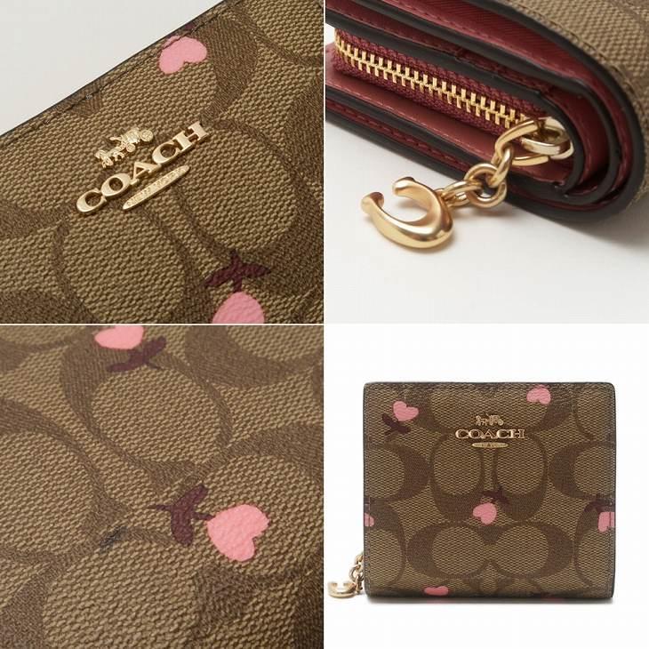 COACH 【並行輸入品】コーチ 財布 レディース 二つ折り財布 花柄