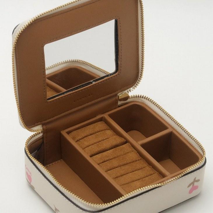 11059円 3周年記念イベントが ケイトスペード kate spade ジュエリーボックス レディース ポーチ ケース ブラック 黒 水玉