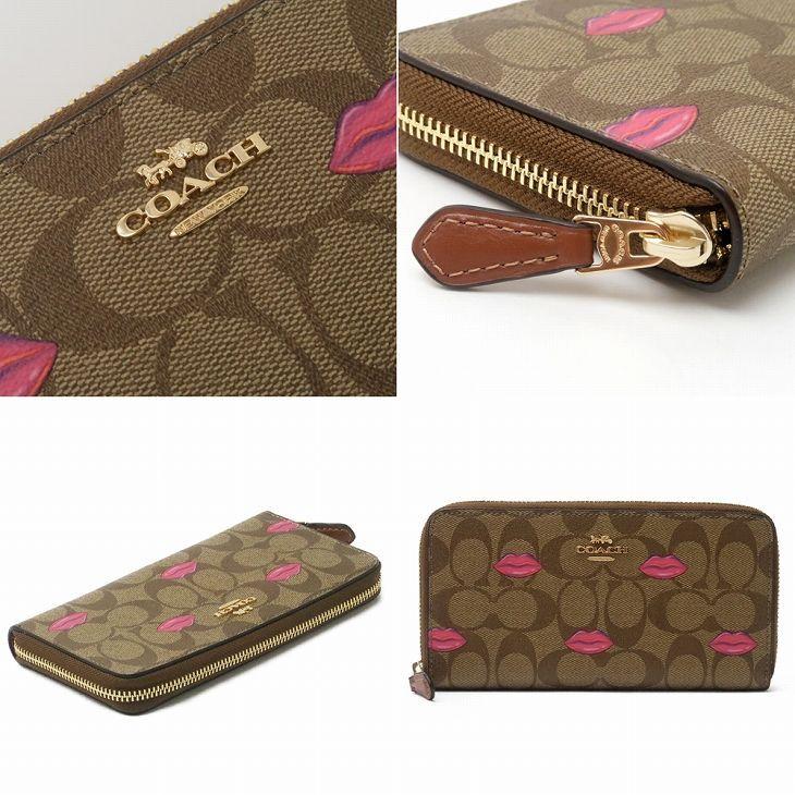 COACH コーチ 財布 長財布 レディース リップ ラウンド COACH コーチ 財布 長財布 レディース リップ ラウンド