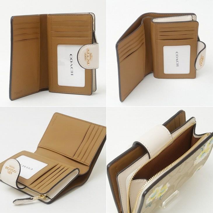 美品 COACH コーチ 二つ折り財布 PVC シグネチャー COACH（コーチ） 【並行輸入品】コーチ 財布 レディース 二つ折り財布