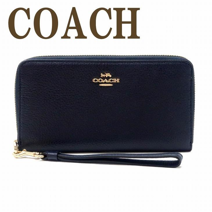【新品】COACH ラウンドシップブルー 長財布 Cロゴ ラウンドファスナー 新品】COACH ラウンドシップブルー 長財布 Cロゴ ラウンド