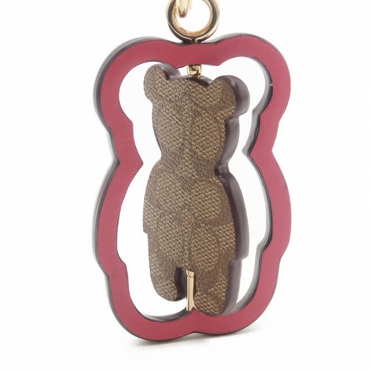 COACH コーチ キーホルダー キーリング シグネチャー くま クマ COACH コーチ キーホルダー キーリング シグネチャー くま クマ