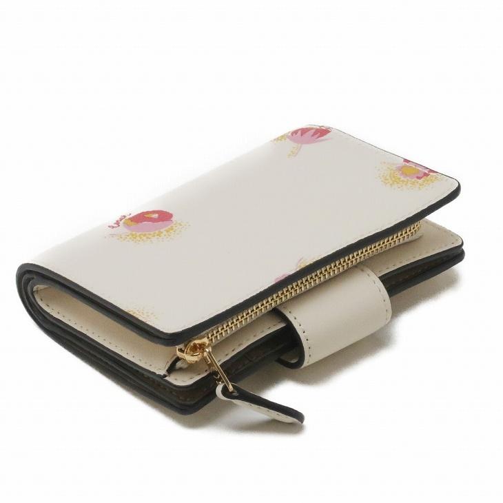 COACH コーチ 財布 レディース 二つ折り財布 レザー フローラル COACH コーチ 財布 レディース 二つ折り財布 レザー フローラル