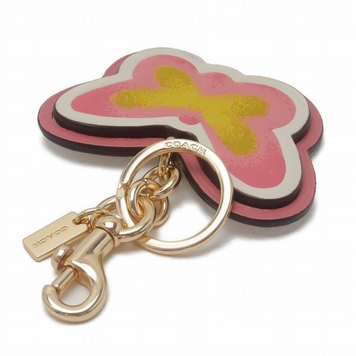 コーチ　手帳型　キーリング キーホルダー ピンク シグネチャー　ソーホータイプ COACH（コーチ） 【並行輸入品】コーチ キーホルダー レディース