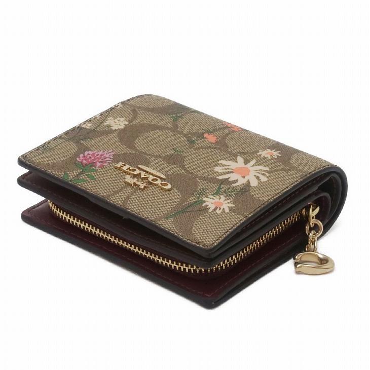 COACH コーチ 財布 レディース 二つ折り財布 シグネチャー 花柄 COACH コーチ 財布 レディース 二つ折り財布 シグネチャー 花柄