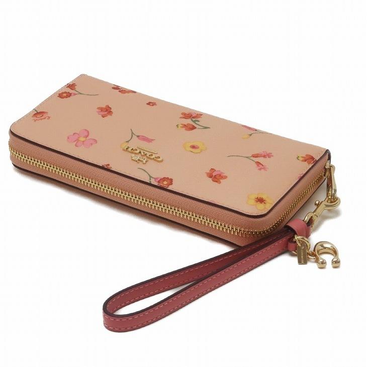 コーチ COACH 財布 レディース 長財布 花柄 ストラップ 限定ギフトセット ピンク C9714IMSMX｜zeitakuya｜04