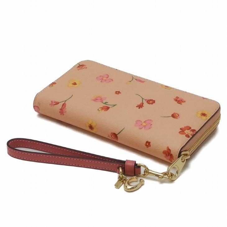 コーチ COACH 財布 レディース 長財布 花柄 ストラップ 限定ギフトセット ピンク C9714IMSMX｜zeitakuya｜05