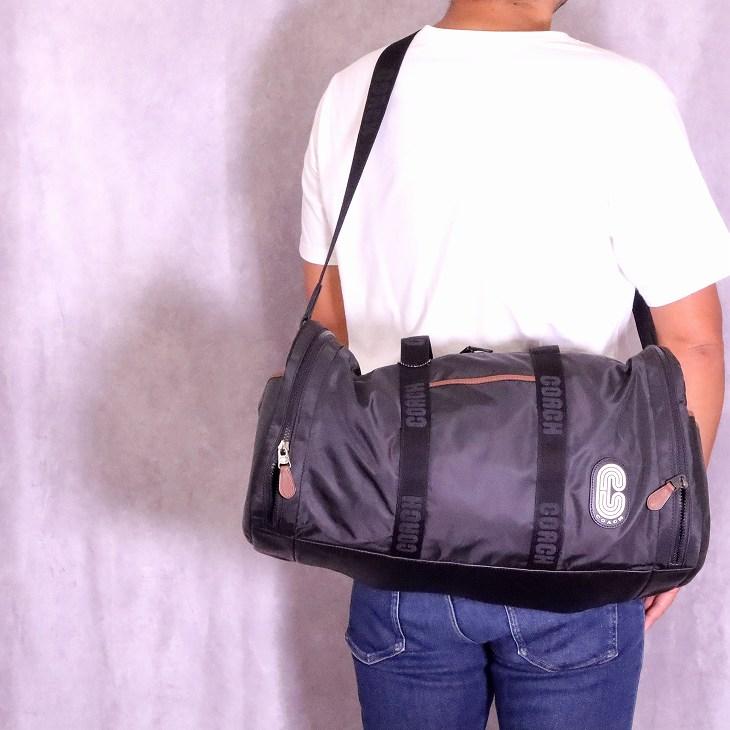 ●COACH コーチ　ボストンバック　2way 肩掛け　ゴルフ　旅行　バッグ COACH コーチ ショルダーバッグ 2WAY ボストンバッグ 旅行用
