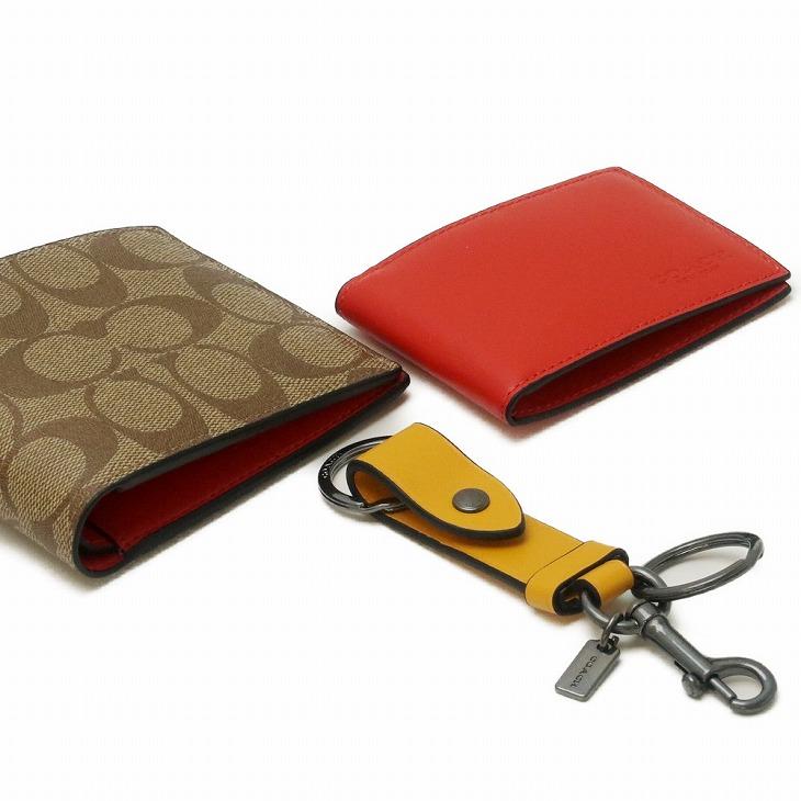 COACH コーチ 財布 メンズ 二つ折り財布 カードケース COACH コーチ 財布 メンズ 二つ折り財布 カードケース