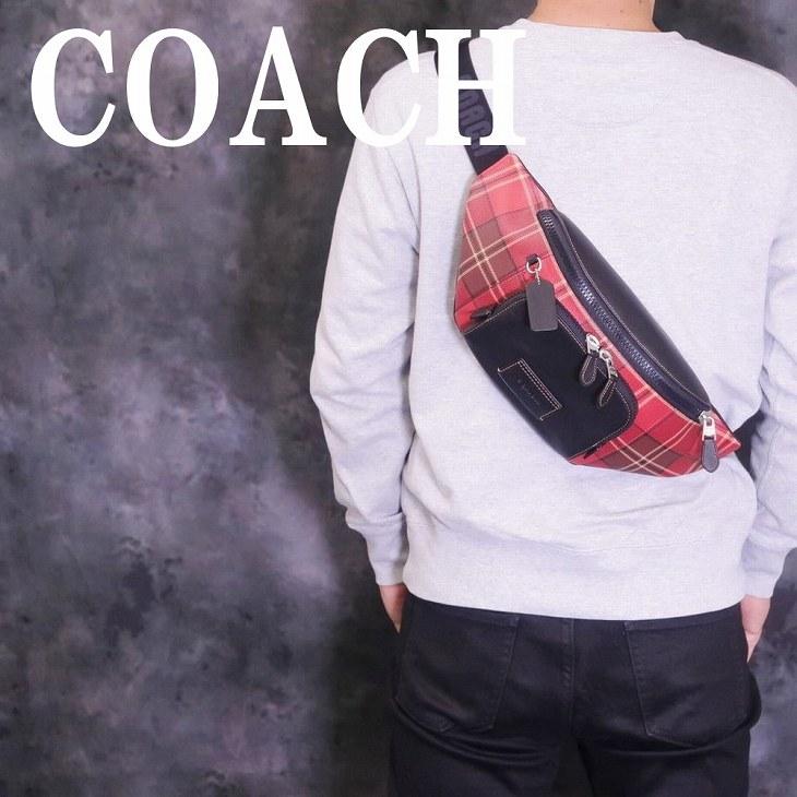 COACH コーチ バッグ メンズ ショルダーバッグ 斜めがけ ウエスト 