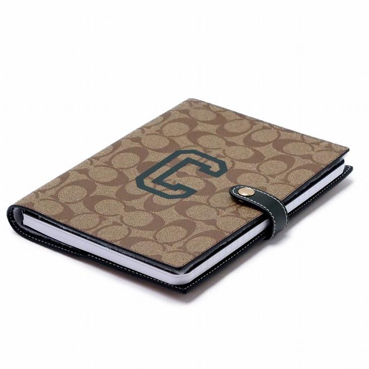 【並行輸入品】コーチ COACH ブックカバー ノートカバー メンズ ノートブック ノート レディース 文房具 セット キャンバス CC055IMV2F  ネコポスの画像