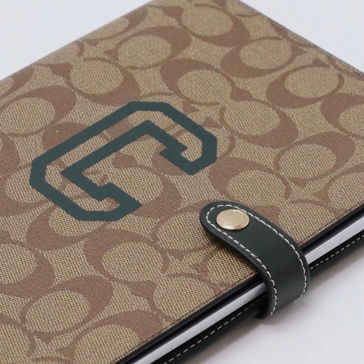 【並行輸入品】コーチ COACH ブックカバー ノートカバー メンズ ノートブック ノート レディース 文房具 セット キャンバス CC055IMV2F  ネコポスの画像