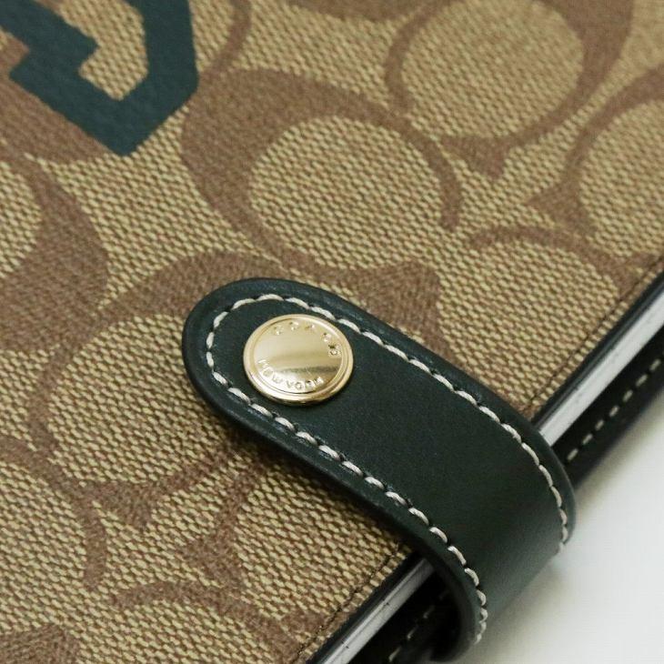 【並行輸入品】コーチ COACH ブックカバー ノートカバー メンズ ノートブック ノート レディース 文房具 セット キャンバス CC055IMV2F  ネコポスの画像